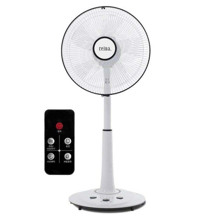 REINA 발터치 리모컨 5엽 선풍기 RF14PTR, RF14PTR