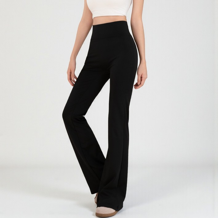 마린웨이브 허리가 쫀쫀한 부츠컷 레깅스 필라테스 요가 팬츠