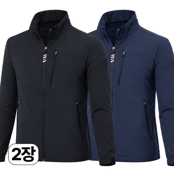 워킹맨 아울렛 1+1 봄 여름 시즌 나일론 소재 고스판 탄력 런닝 자켓 아웃도어 점퍼 F102