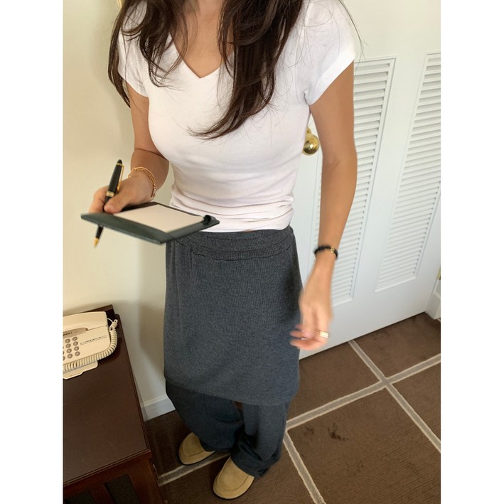 underson 언더슨 태이 브이넥T (4color)