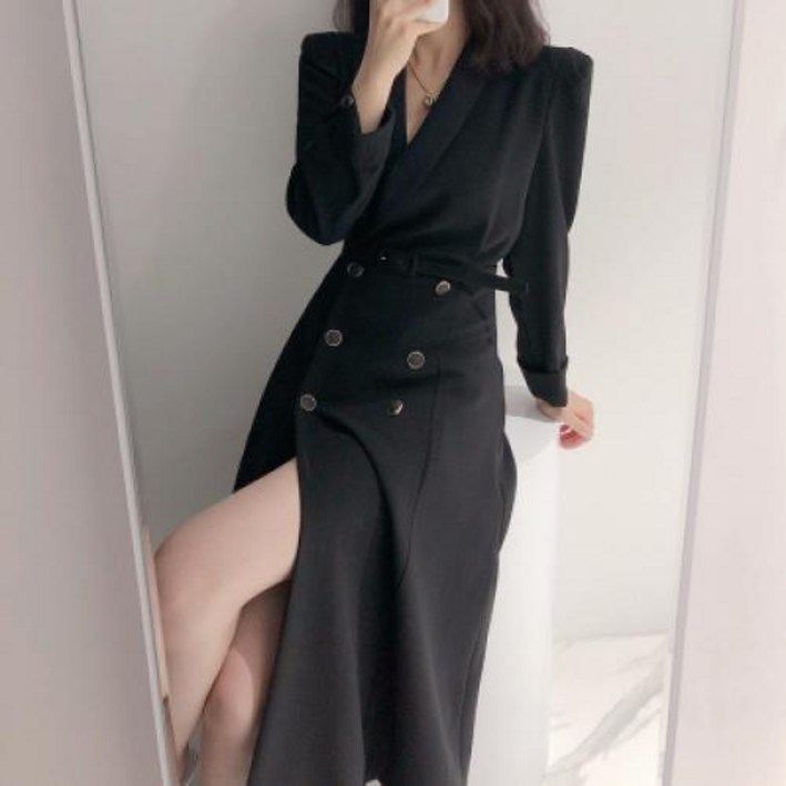 뉴욕멋쟁이 로아르 벨트 자켓원피스 뉴욕멋쟁이 로아르 벨트 자켓원피스