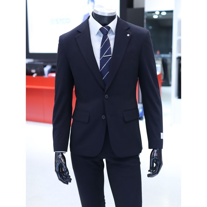 STCO 사계절 네이비 스판 수트 정장 클래식핏 SSJUZ52SET