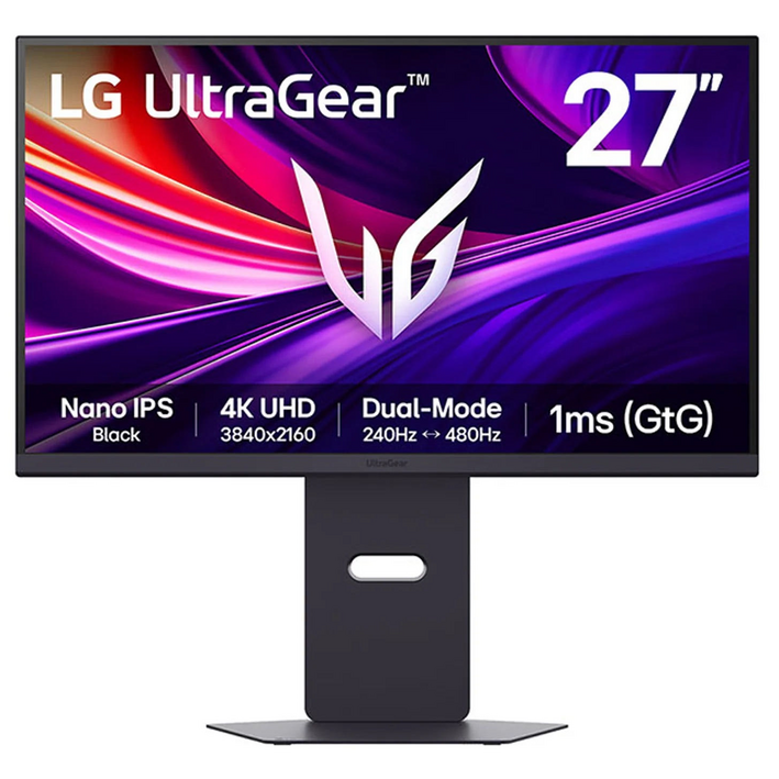 LG전자 27G850A 68.47cm 나노IPS Black UHD 240Hz 최대480Hz 듀얼모드 HDMI2.1 20001명암비 울트라기어 게이밍모니터, 27G850A, 68.47cm