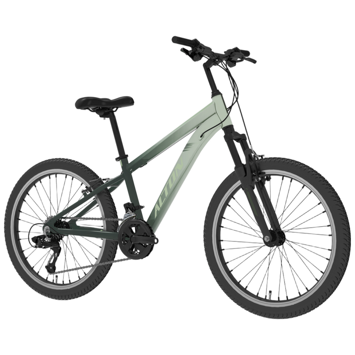 2025 알톤 로체스터 24 24인치 MTB 알루미늄 자전거 주니어 21단 입문용 완조립, 1개, 150cm, 로체스터24 다크그린