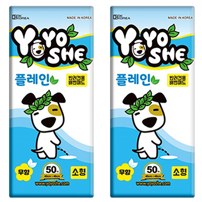 요요쉬 플레인 강아지 배변패드 무향
