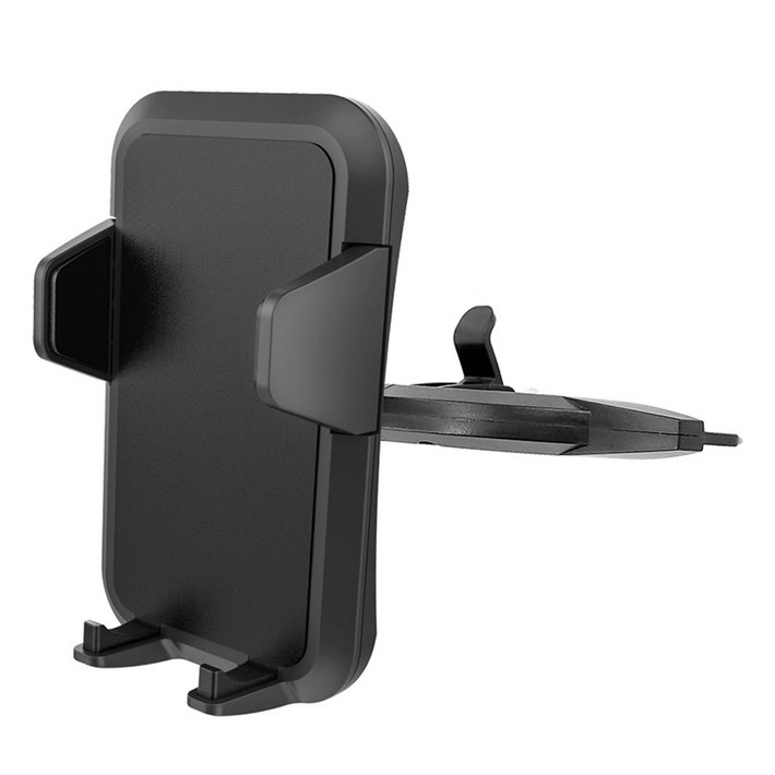 옵시디언 반자동 클립 차량용 CD투입구 핸드폰 거치대 CTC10E  CTH20, 1개, 단일색상