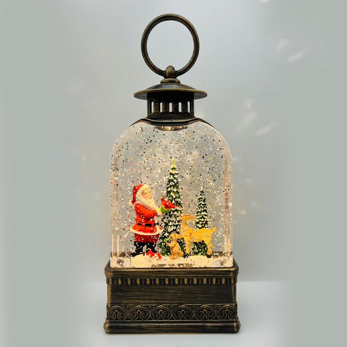 다다랜드 캐롤 8골 눈꽃 움직이는 오르골 무드등 벌룬랜턴