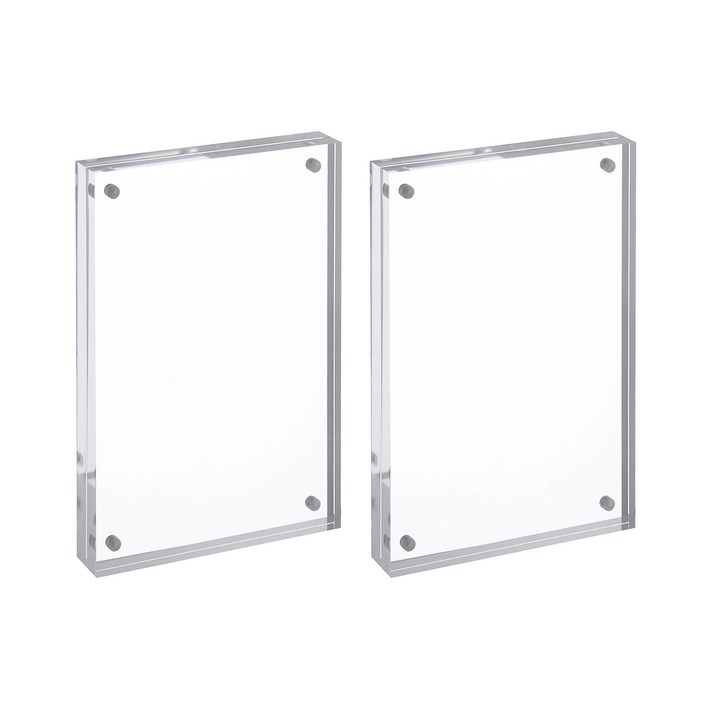 탐사 102x150 4컷 사진 투명 두꺼운 아크릴 액자 디오라마 제작 굿즈