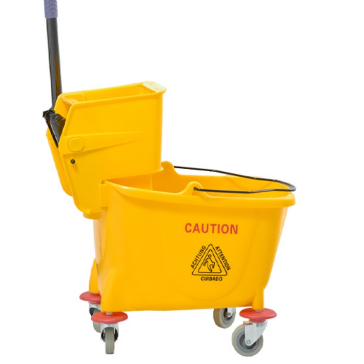 마포걸레 탈수기, 1개, 옐로우