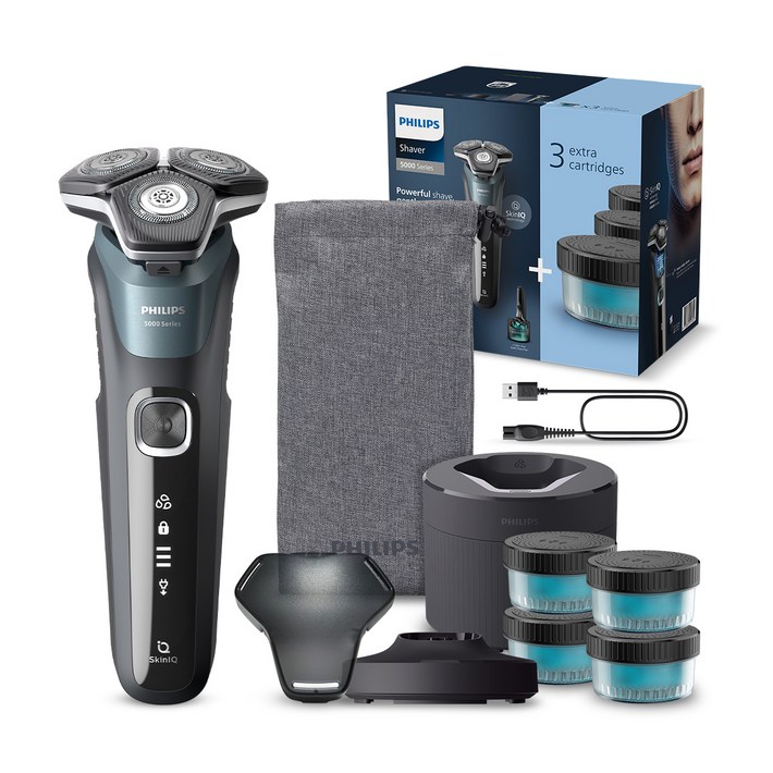 필립스 SkinIQ 5000 시리즈 전기면도기