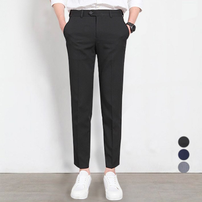 씨쏘 남성용 히든밴딩 10부 슬랙스