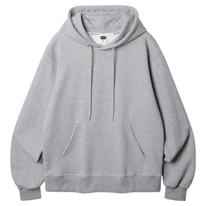 앨빈클로 레귤러핏 무지 후드티 AVH632