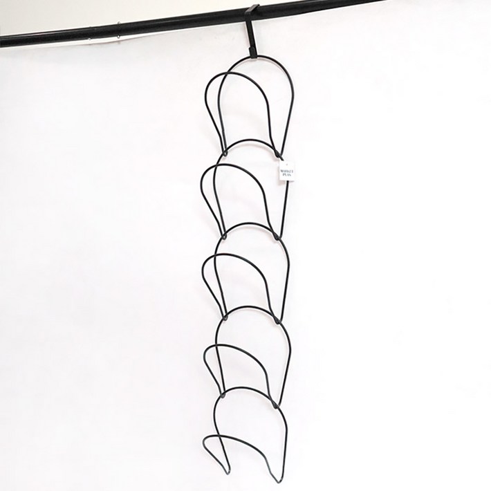 마켓플랜 슬림 와이어 모자 보관용 행거