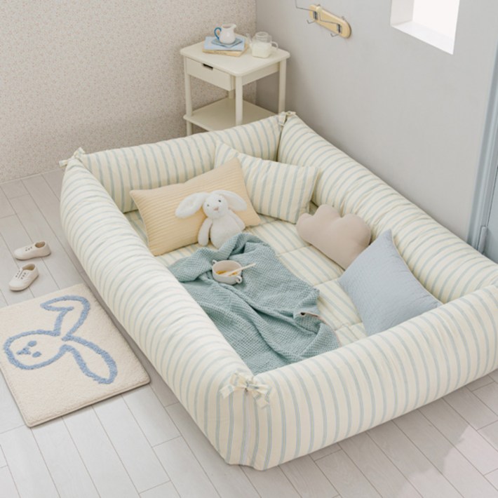 쉬즈홈 순면 가드 범퍼 쿠션 커버  솜 세트