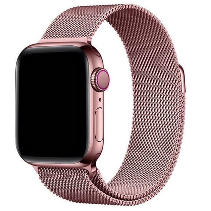포스워백 애플워치 호환 스트랩 마그네틱 자석 메탈 메쉬 스트랩