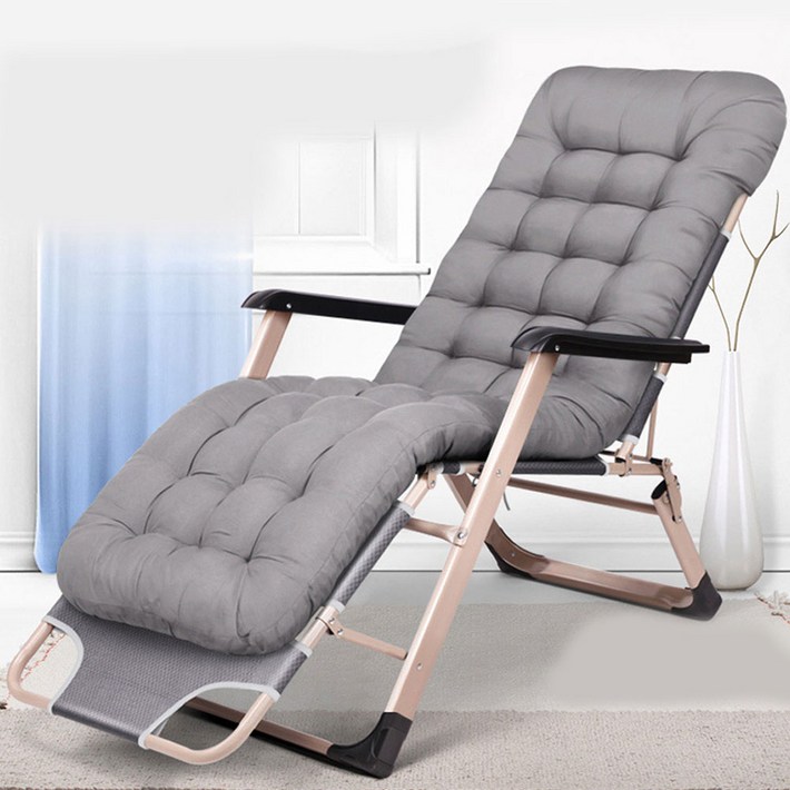 클릭타임 리클라이너 전용쿠션 접이식 1인용 의자매트 의자커버 푹신한 의자쿠션 캠핑패드 차박매트의자미포함