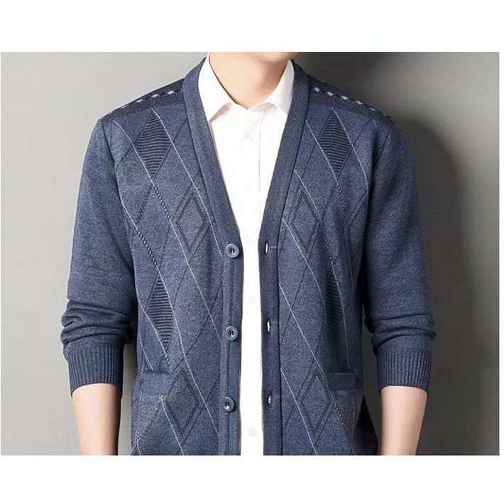 당일출고 남자 가디건 고급소재 데일리 스웨터 따뜻한 남성 cardigan