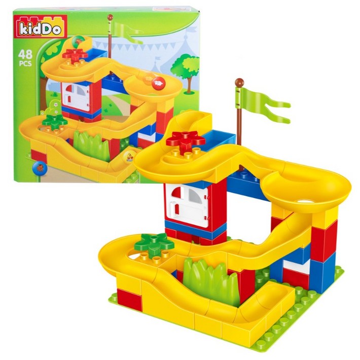 블록피아 키드두 블록 마블런 에센셜 듀플로 호환 유아 블럭, 1개