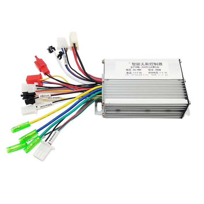 전기 자전거 전자 스쿠터 듀얼 모드 센서센서리스 용 36V48V 350W 전자 자전거 브러시리스 컨트롤러