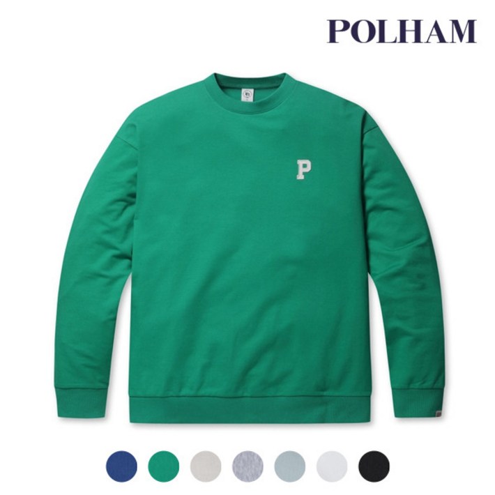 폴햄 남여공용 클럽하우스 쿨테리 레거시 맨투맨 티셔츠 PHD2TR3000 264859