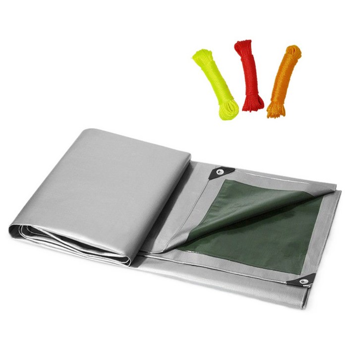 CLUBUNI 타포린 양면코팅 방수포 4x6m  스트링