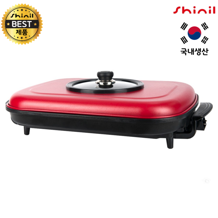 신일 국산 사각 잔치팬 61cm 대형 명절 피자팬 전기팬 전기후라이팬 전기프라이팬