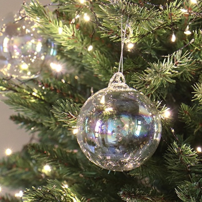오너먼트 볼 크리스마스 오로라 유리 3size