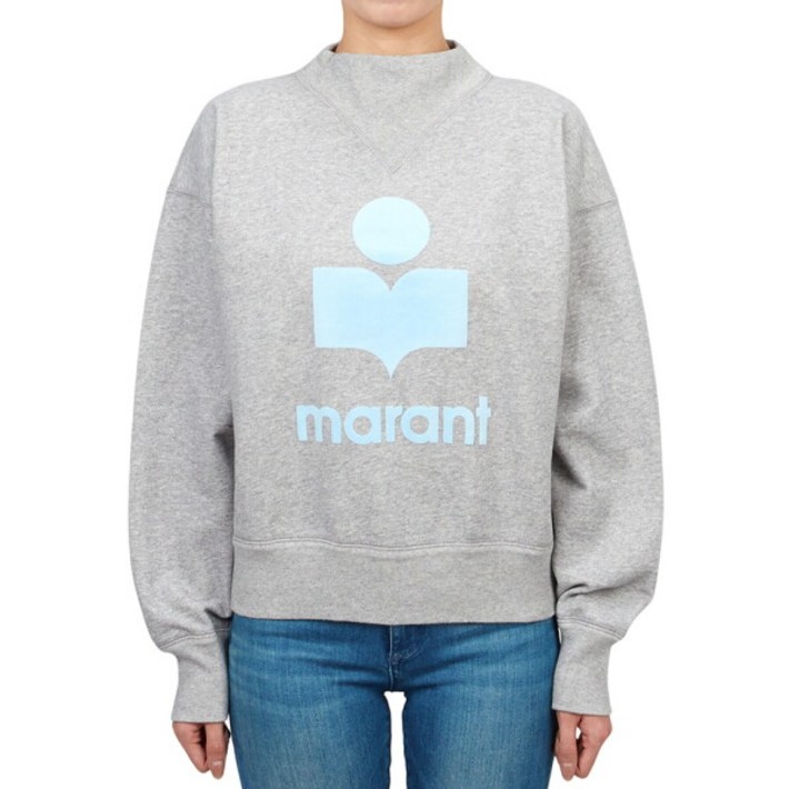 [ISABEL MARANT] 이자벨마랑 모비 여성 맨투맨 SW0003FA A1M07E GYIB
