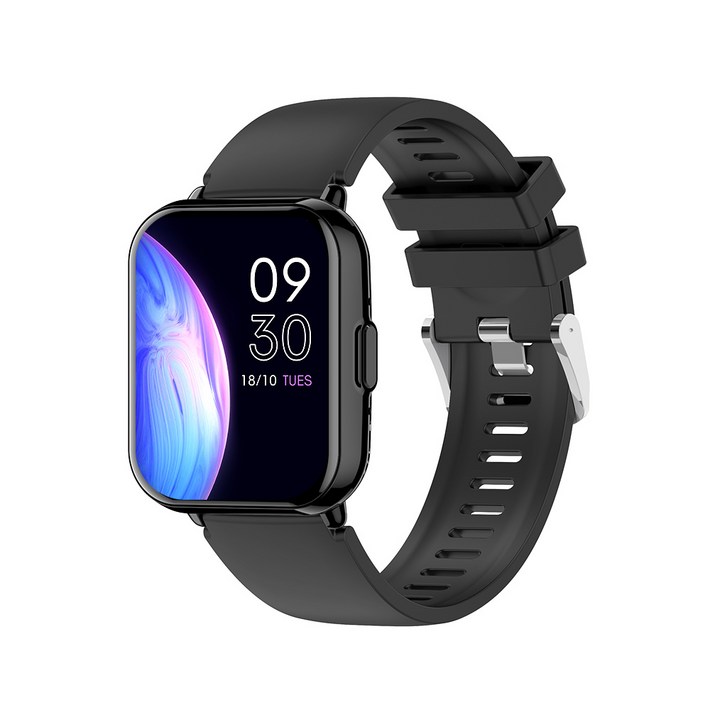 PEJE AI질문답변 인공지능 다국어 실시간 대화 번역 GPS 운동 건강 모니터링 블루투스 통화 스마트워치, GPS  블루투스, 4.6cm, 검정색