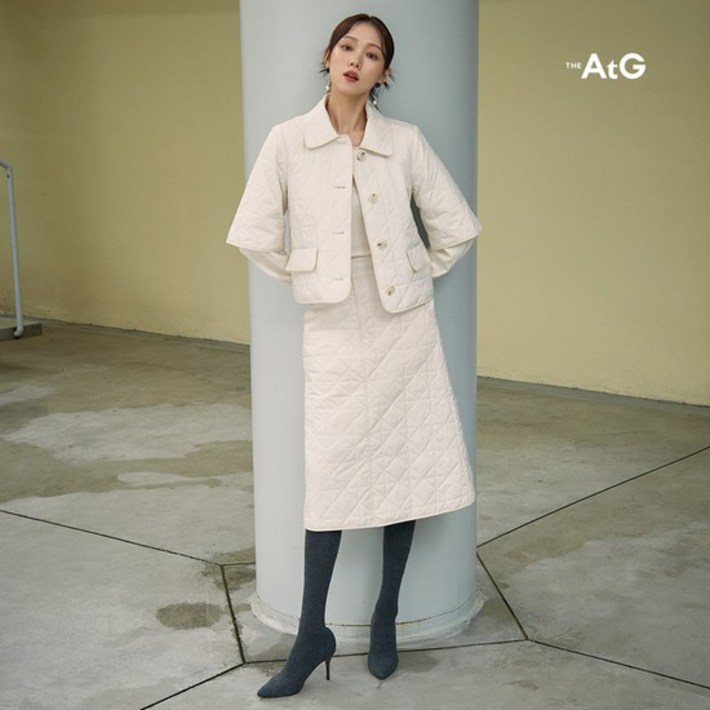 어드바이저PICK 더엣지 23FW 까나쥬 퀼팅스커트