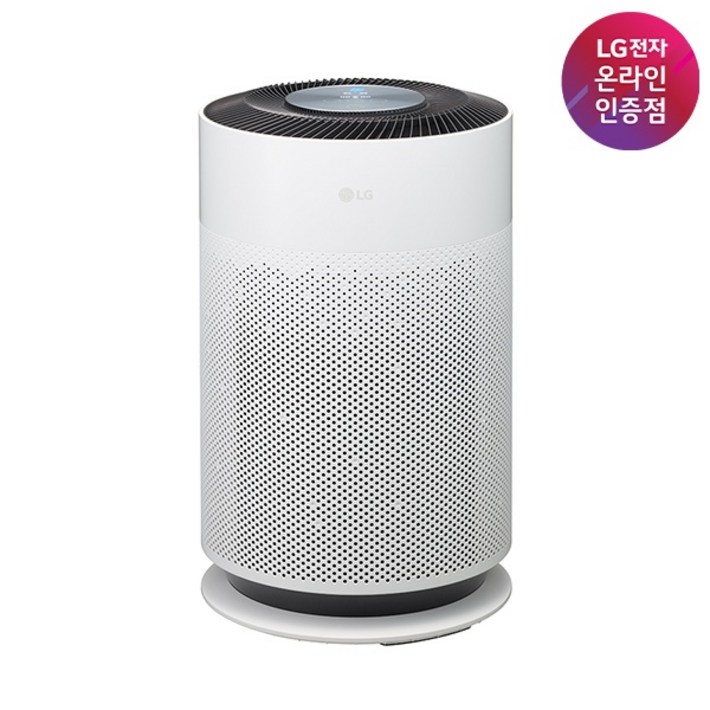 LG 공식판매점 퓨리케어 360도 공기청정기 Hit AS153HWWC 슬림디자인360도 필터