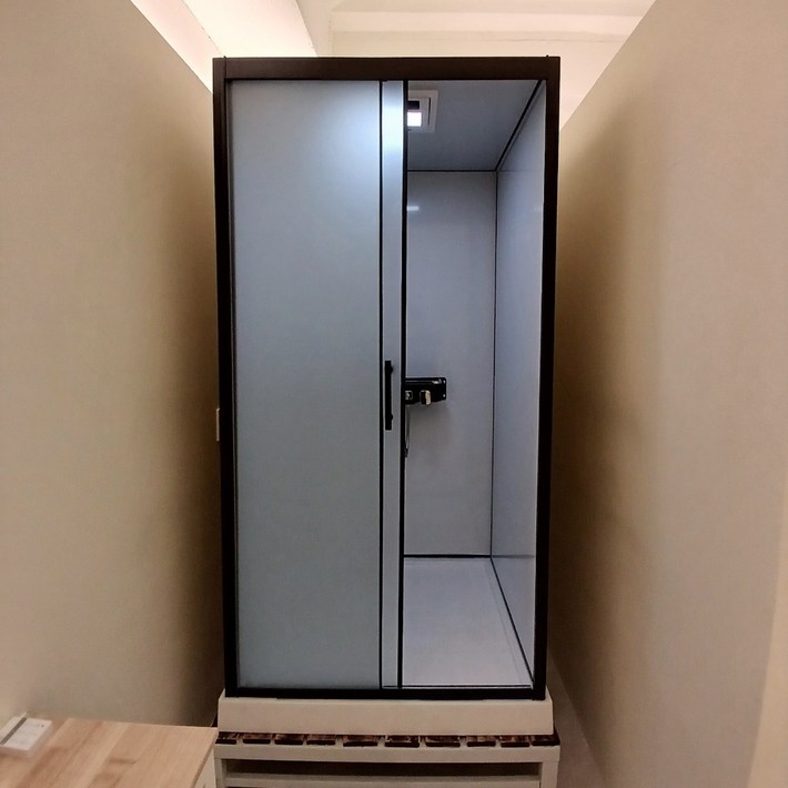 국내배송) A6마트 이동식 조립식 간이샤워부스 1050X1070 / 공용샤워실