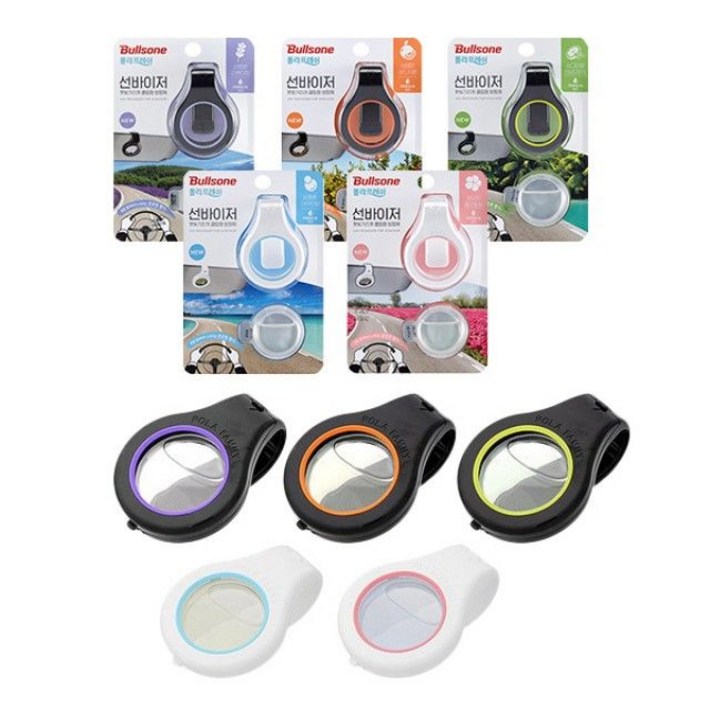 클립형 자동차 방향제 선바이저 차량공기정화용품