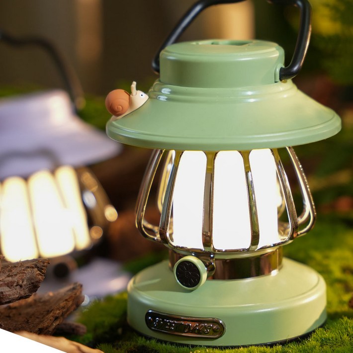 애니버디즈 감성 충전식 캠핑램프 랜턴