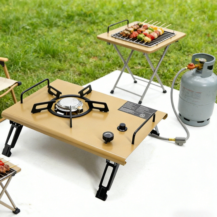 식탁 불판식탁 불판테이블 360MM320MM95MM, 노란색