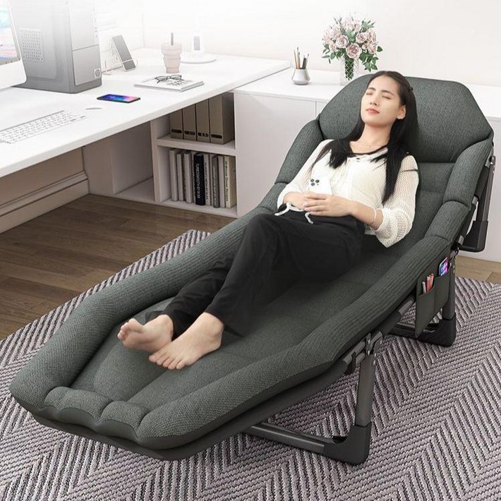 야전 침대 접이식 군용 차박 베드 코트원 사무실 간이침대 폴딩베드 각도조절 접는침대