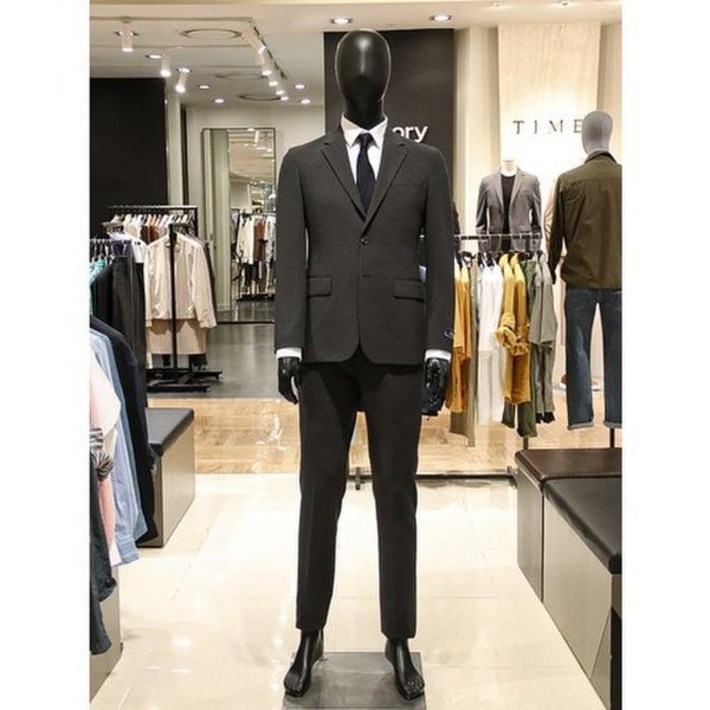 킨록바이킨록앤더슨 킨록 신상품 봄가을 다크 그레이 슬럽 스판 정장 고퀄리티 스트레치 수트F72 2041625