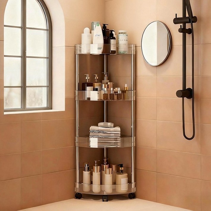 욕실 선반 입지식 화장실선반정리대