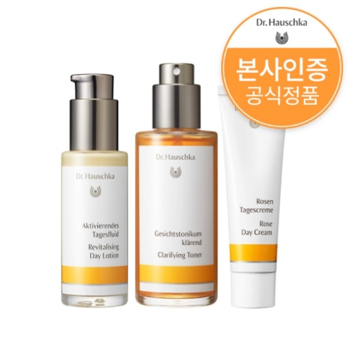 공식정품 닥터하우쉬카 올어바웃 3종 클레리파잉 토너  모공 탄력 세럼  로즈 데이 크림, 1개