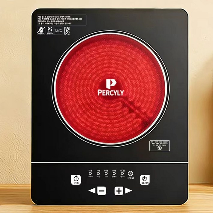 1구 하이라이트  전기레인지 인덕션 전기렌지 전기 스토브