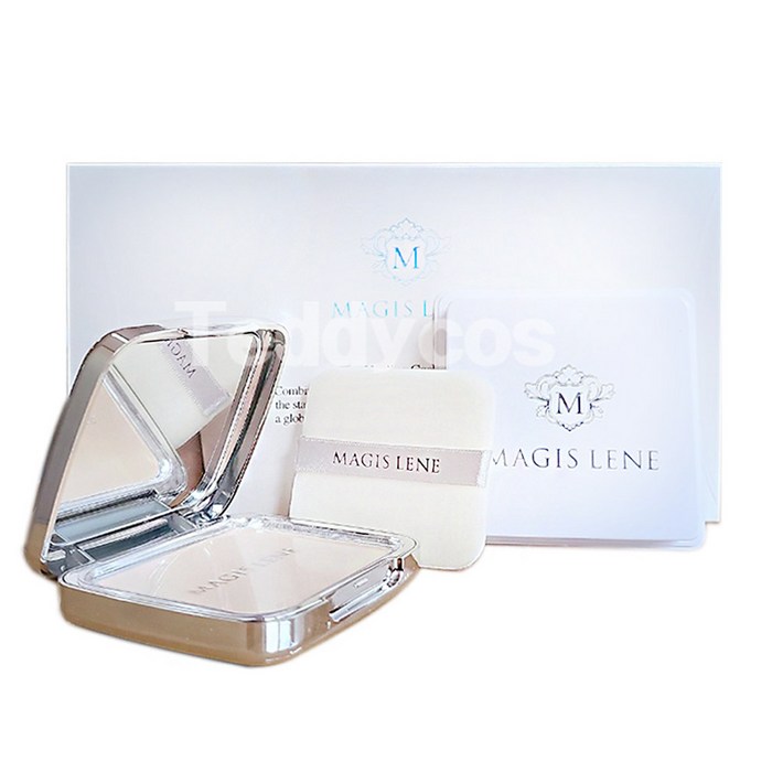 마지스레네 VC 화이트 팩트 본품리필, 2호 내추럴베이지, 1개