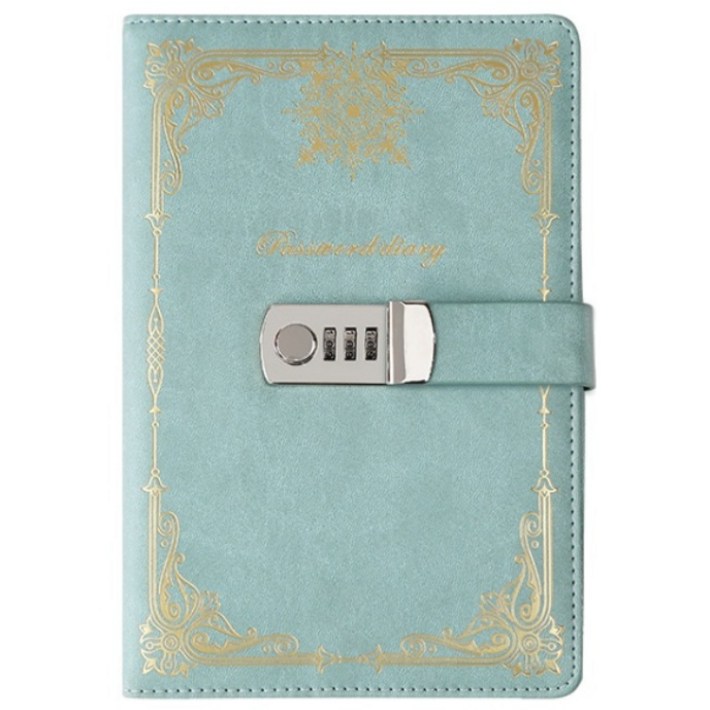 에쉬울프 골드라인 시크릿 A5 비밀번호 잠금락 다이어리 수첩