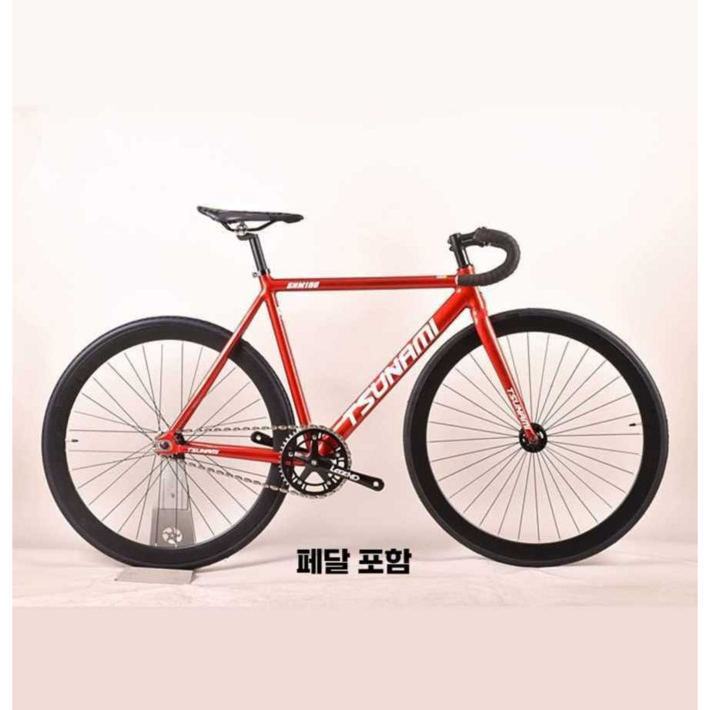 쓰나미 픽시 자전거 snm100 레이싱 알루미늄 출퇴근용 경량자전거