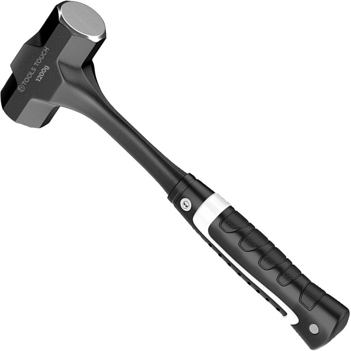 툴스터치 일체형 함마 돌망치, 1개, 1200g소