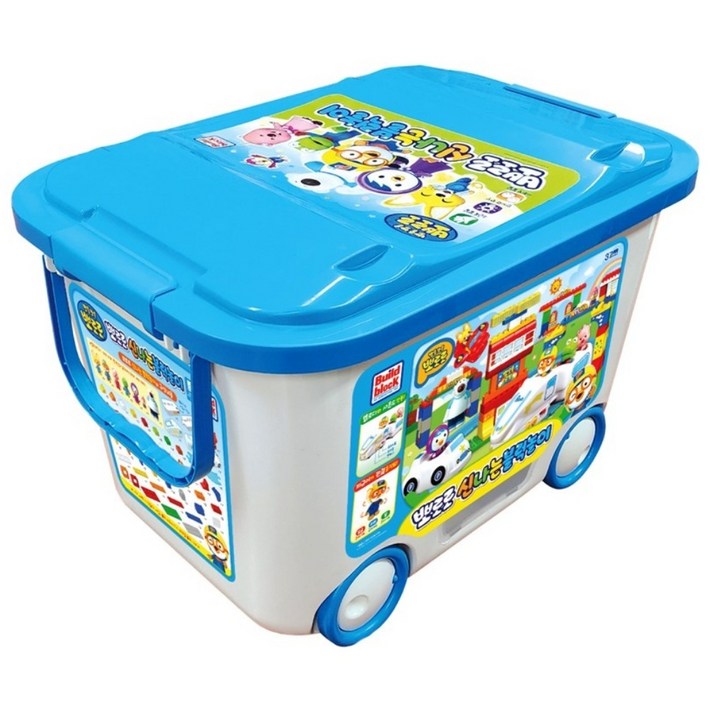 뽀로로 신나는 블럭놀이 세트, 1개