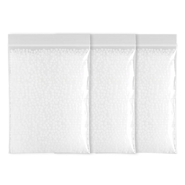 투데이리빙 300g 대용량 물에 녹는 플라스틱 투명 점토 diy 키링 만들기