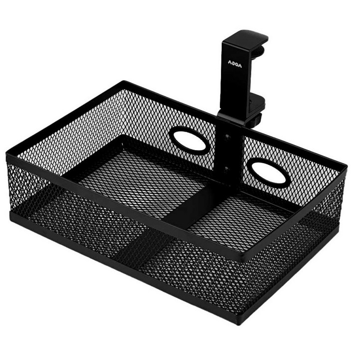 공중부양 데스크오거나이저 히든서랍 리모컨정리함, 1개, Black