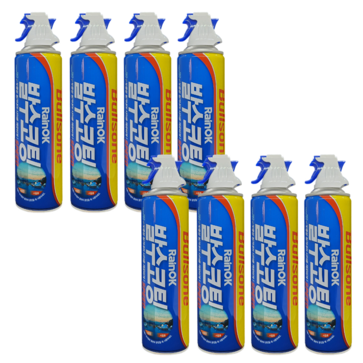 불스원 레인오케이 스피드 발수코팅제, 8개, 380ml 불스원 레인오케이 스피드 발수코팅제, 8개, 380ml