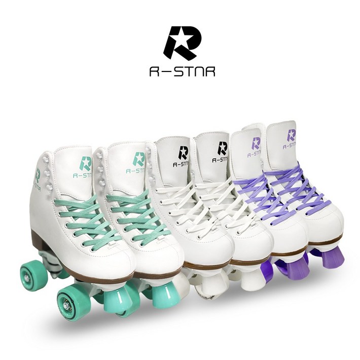 롤링스타 아동 어린이 성인 밀크팝 롤러스케이트, 민트, 1개