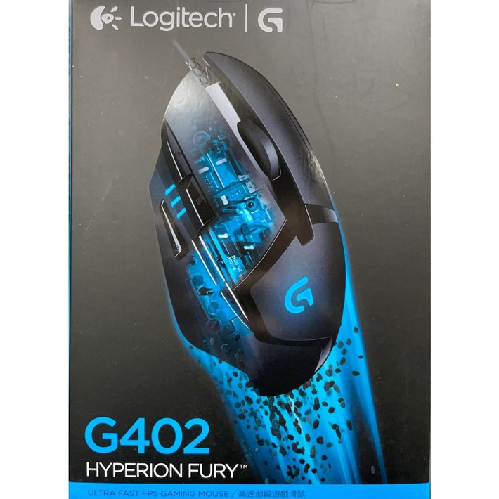 로지텍 Hyperion Fury 게이밍마우스, G402, 혼합색상